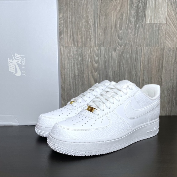 COPY - Nike Air Force 1 Low White & Metallic Gold - Picture 3 of 10